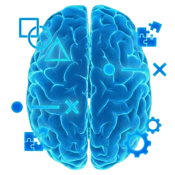 Значок IQ Тест и Логика
